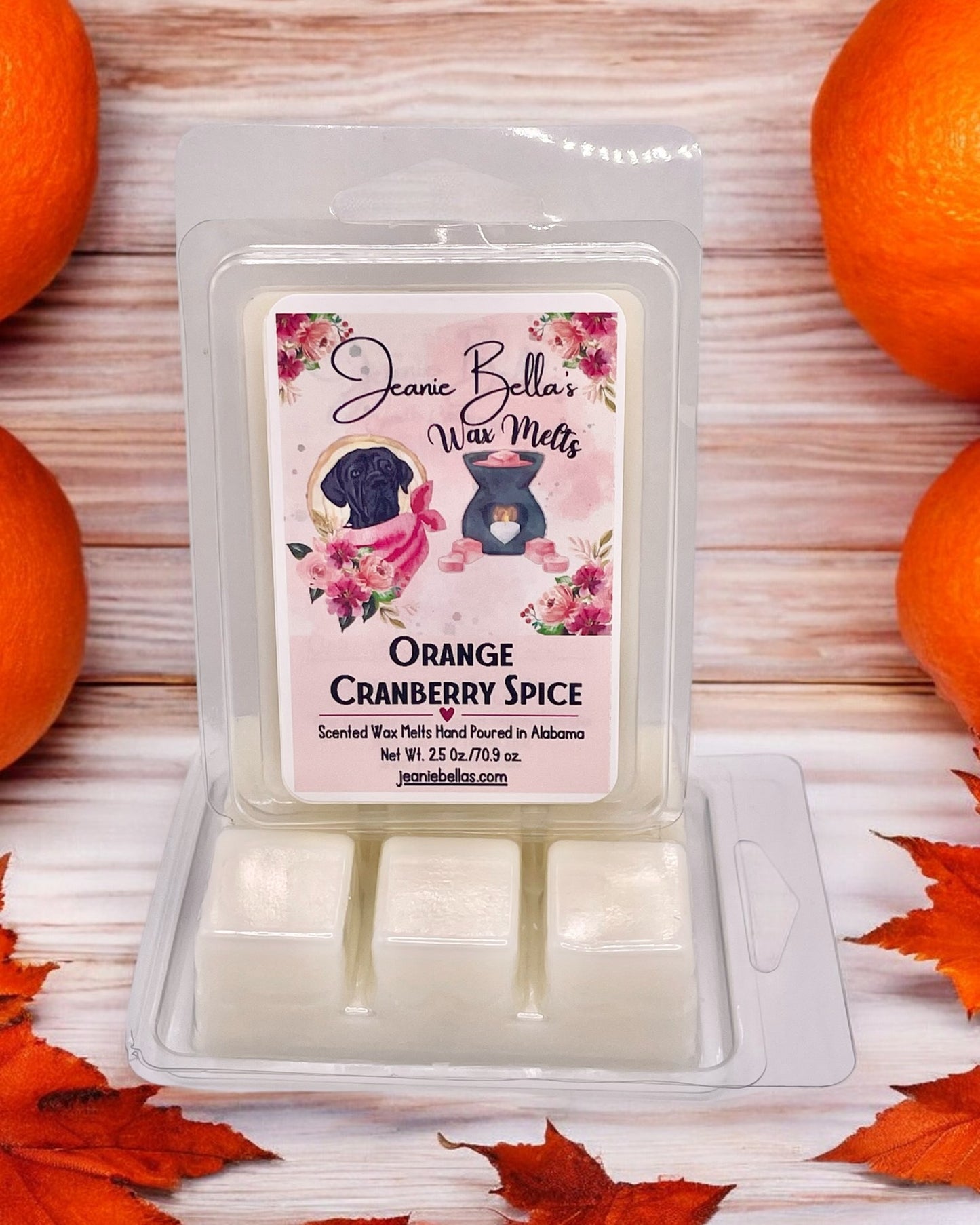 Orange Cranberry Spice Scented Wax Melts