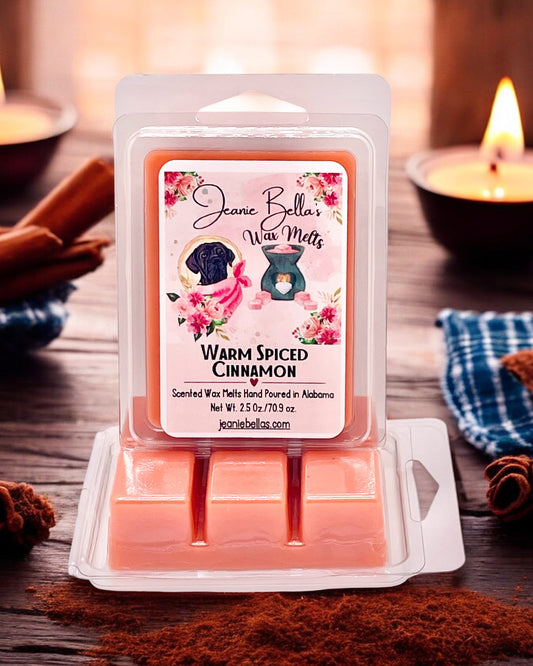 Warm Spiced Cinnamon Scented Wax Melts