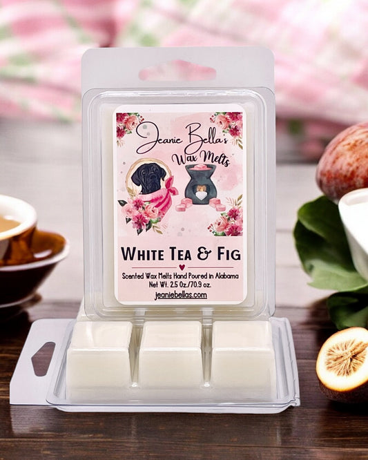 White Tea & Fig Scented Wax Melts